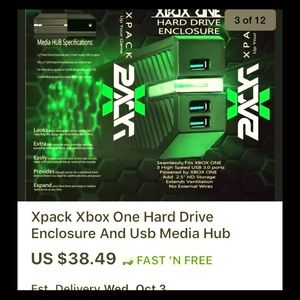 XBox One Hard Drive Enclosure